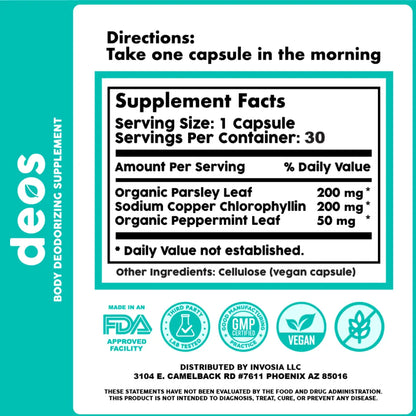 Deos™ Body Deodorizer