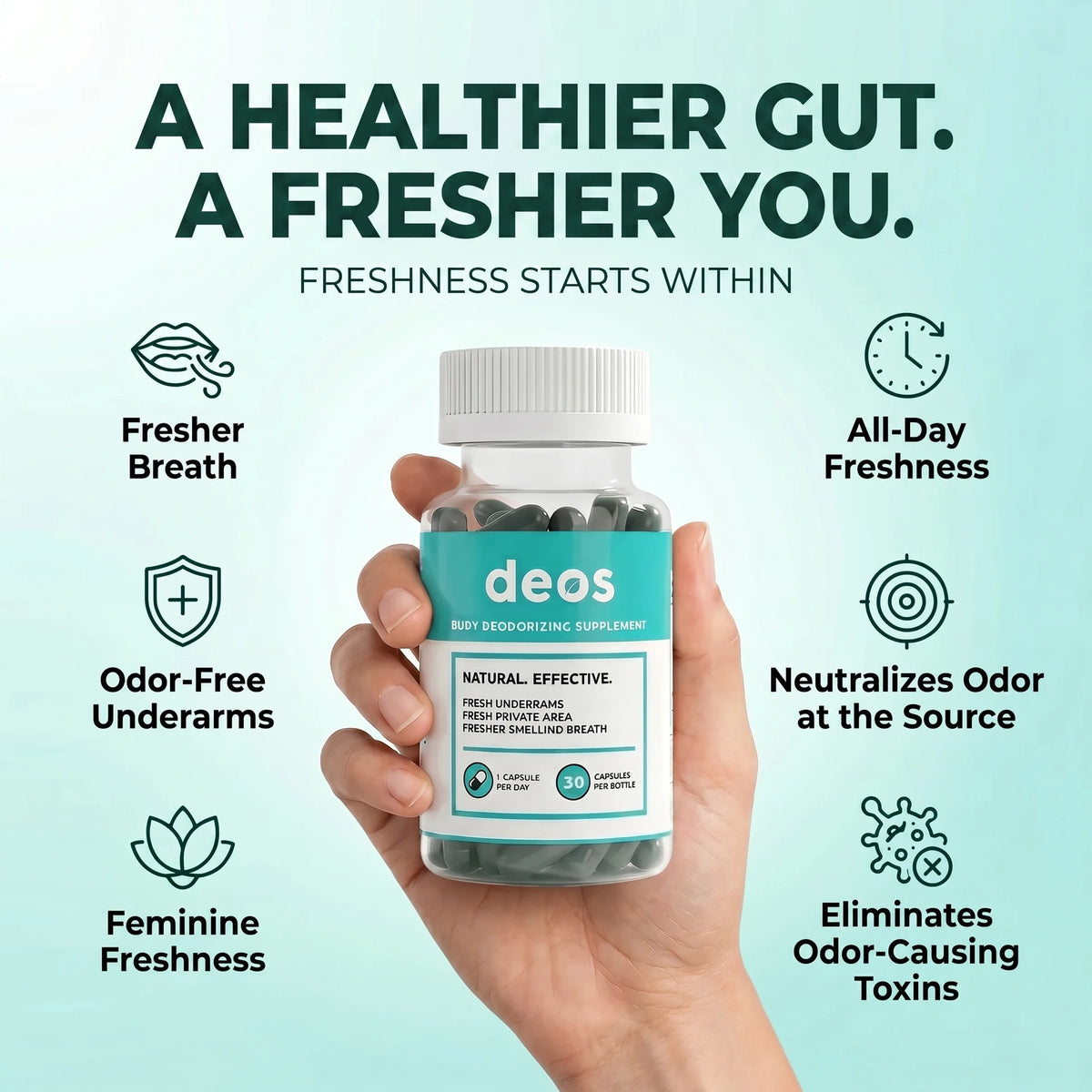 Deos™ Full Body Deodorizer